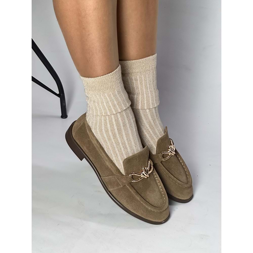 21-7502 - HAKİ SÜET - 36 - 21-7502-HAKİ SÜET-36