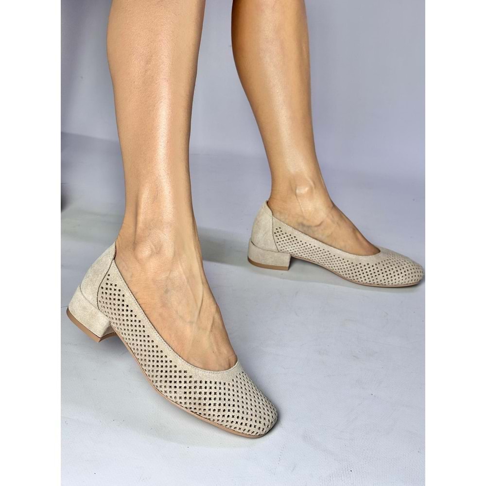 21-9512 - BEJ SÜET - 38 - 21-9512-BEJ SÜET-38