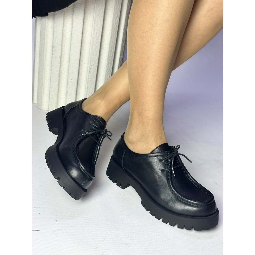 KADIN LOAFER - SİYAH - 36 - 27-1099-SİYAH-36