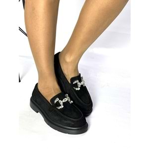 21-8561 - SİYAH SÜET - 39 - 21-8561-SİYAH SÜET-39