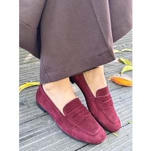 28-2487 - BORDO SÜET - 41 - 28-2487-BORDO SÜET-41