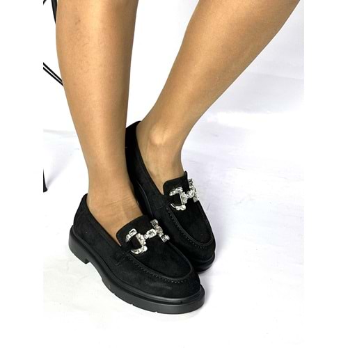 21-8561 - SİYAH SÜET - 36 - 21-8561-SİYAH SÜET-36