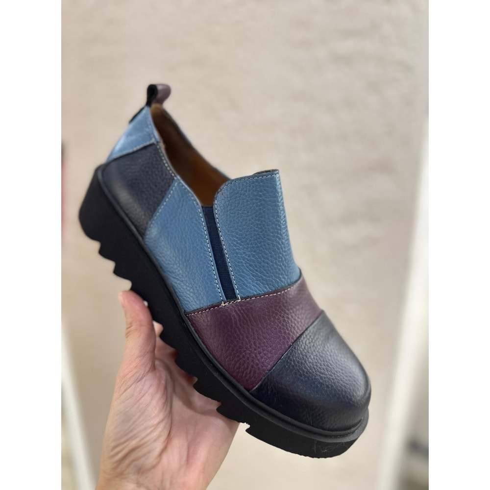 Laci Komb Komb Renk Bloklu Loafer