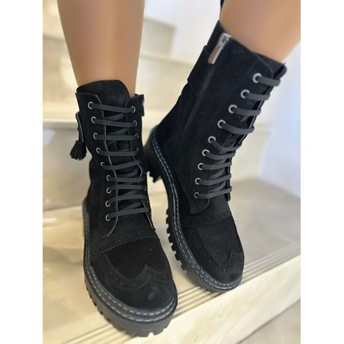 22-1215-1 - AYNUR BARTINLIOĞLU - SİYAH - 39 - 22-1215-1-SİYAH-39