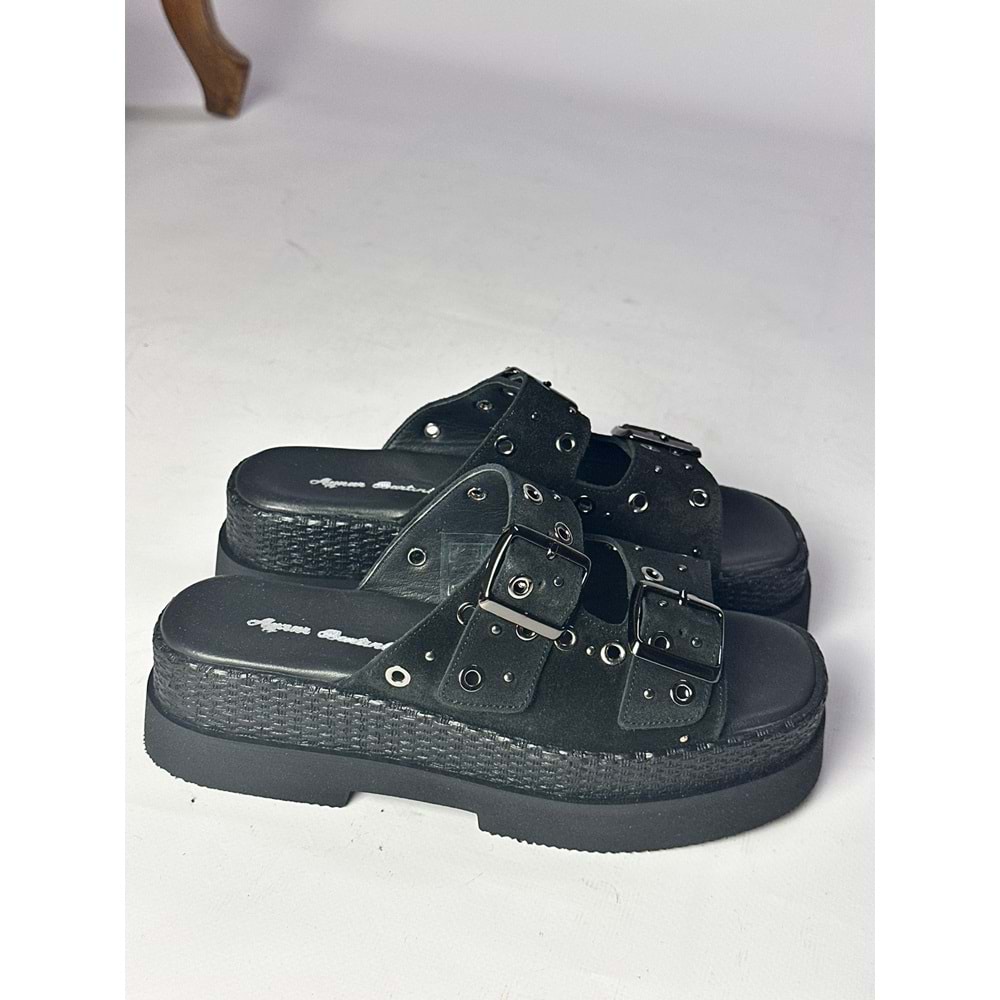 22-1650 - SİYAH SÜET - 37 - 22-1650-SİYAH SÜET-37