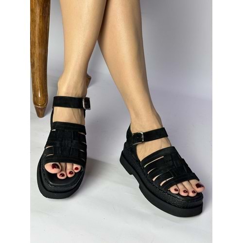 22-1660 - SİYAH SÜET - 40 - 22-1660-SİYAH SÜET-40