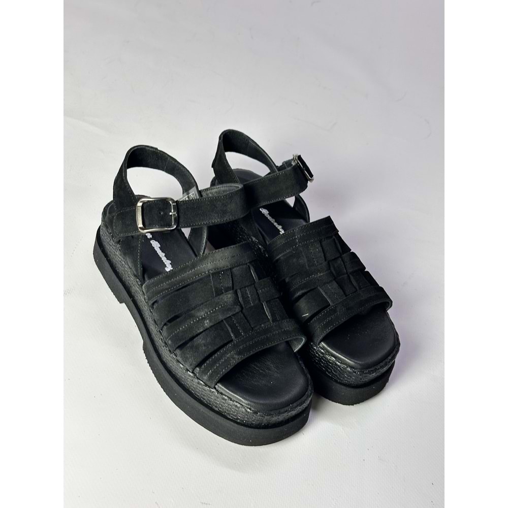 22-1660 - SİYAH SÜET - 40 - 22-1660-SİYAH SÜET-40