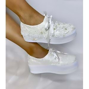 25-5017 - BEYAZ TÜL - 36 - 25-5017-BEYAZ TÜL-36