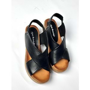 27-9010-SİYAH 36 Sandalet