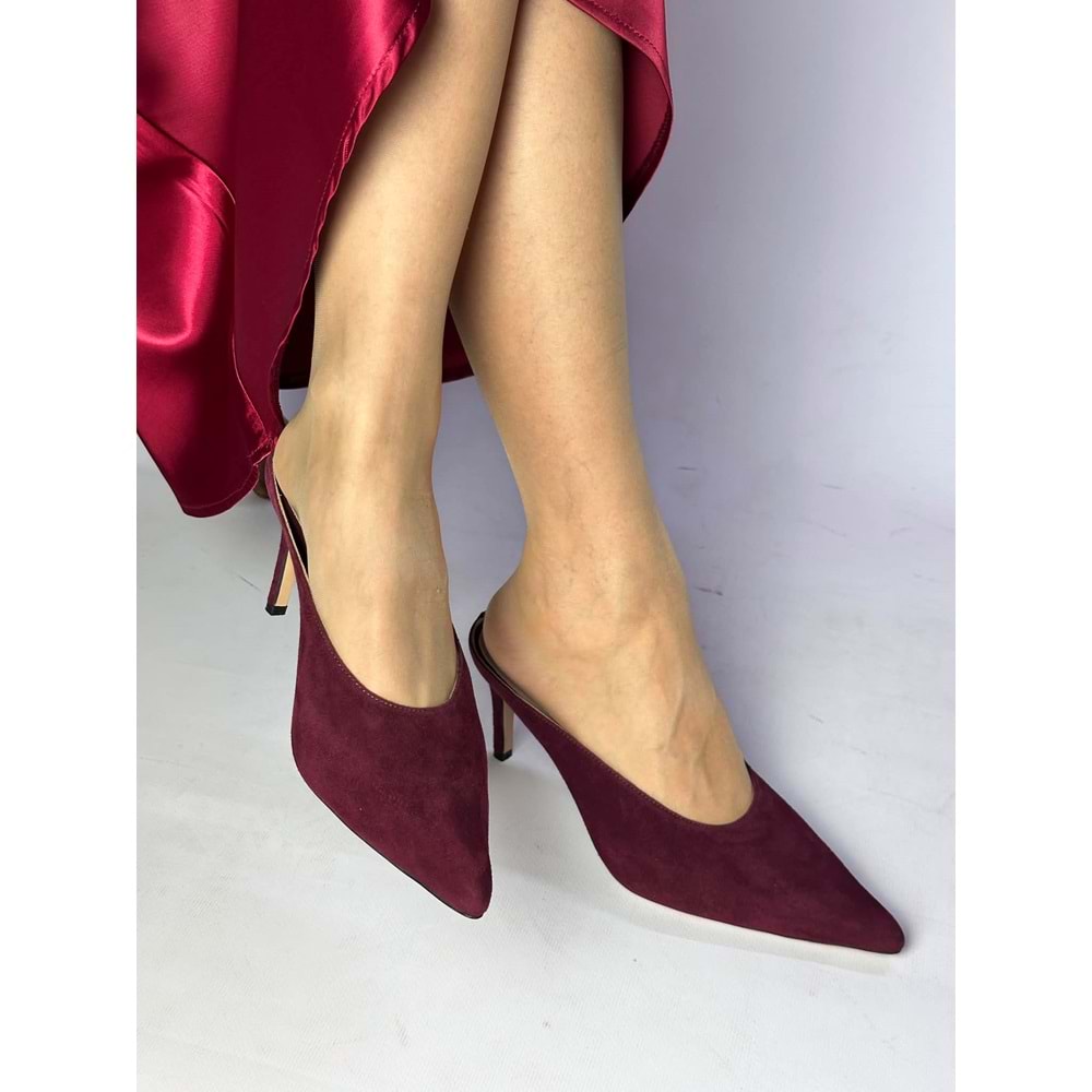 27-9613 - BORDO SÜET - 35 - 27-9613-BORDO SÜET-35